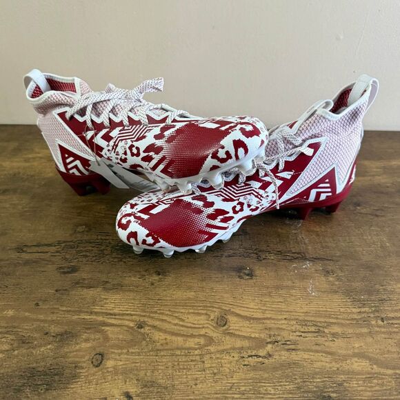 Adidas Freak 23-7V7 SMU Men's Football Cleats White / Red Size 13 HP2441 - Picture 1 of 9